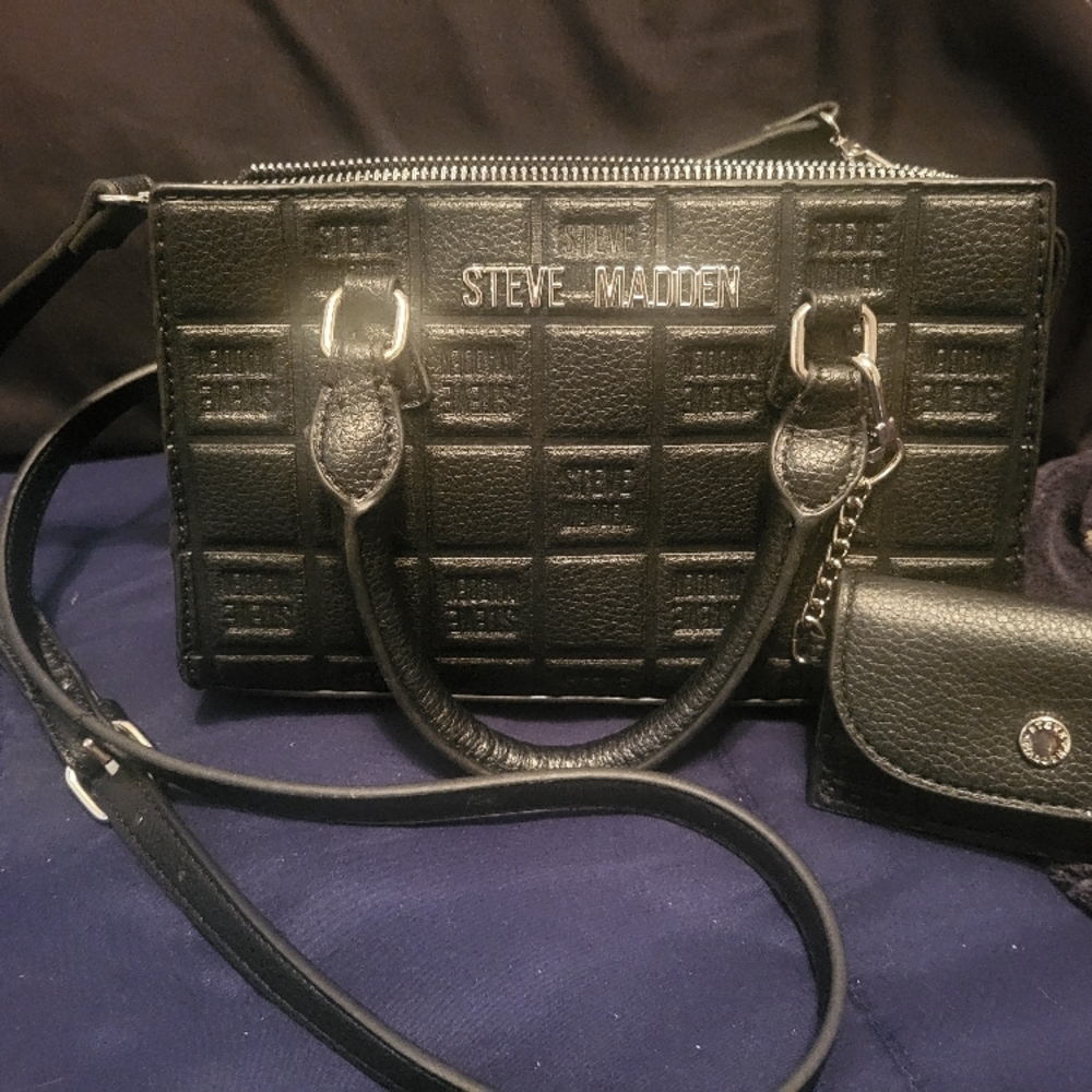 Steve Madden Black Crossbody Bag